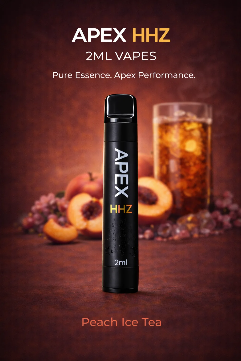 Apex - HHZ Vape - Peach Ice Tea 2ml