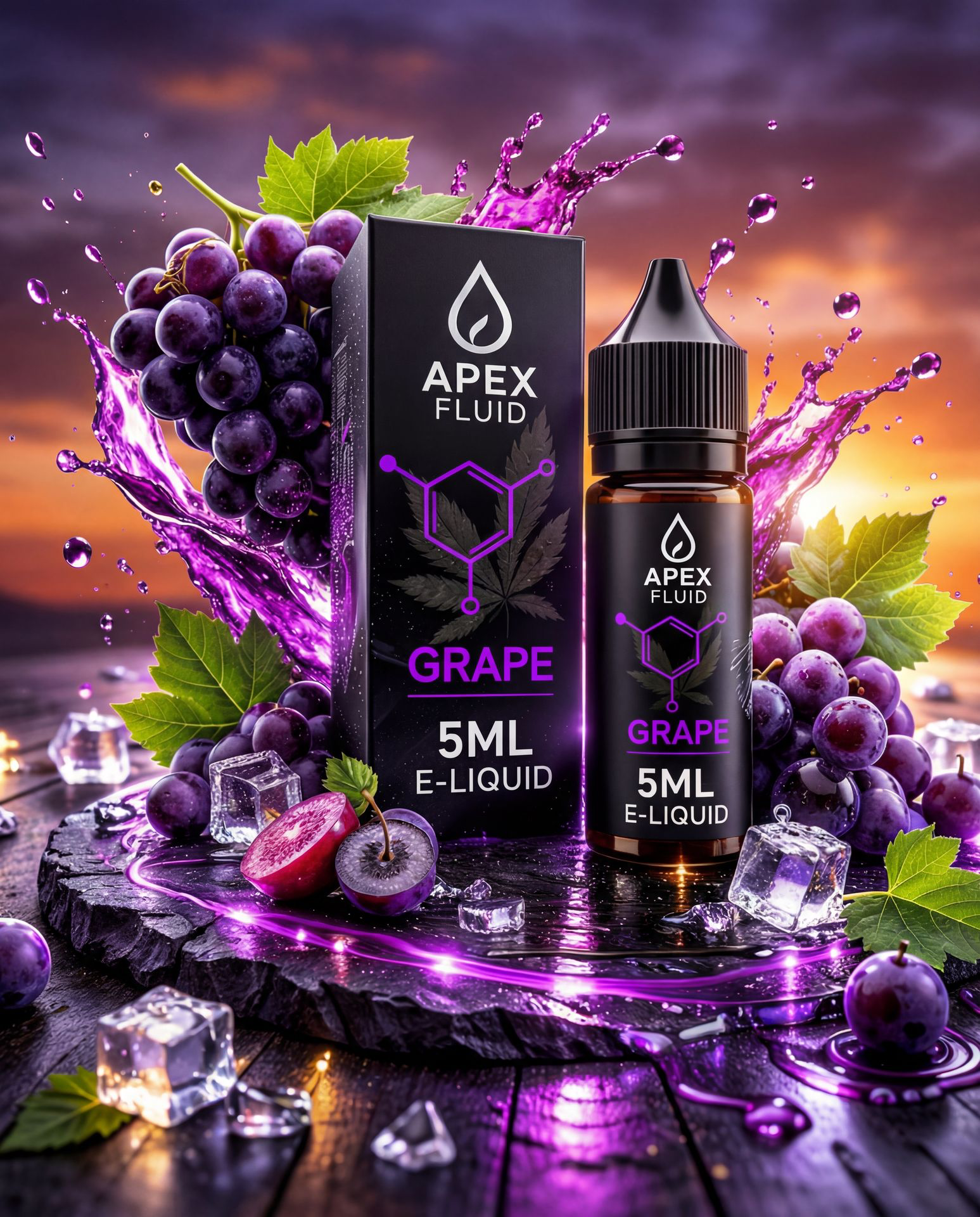 Apex Fluid - H4 Superior Liquid - Purple