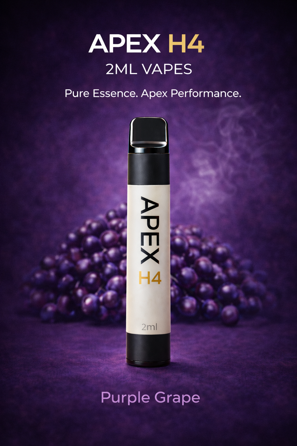 Apex H4 Purple Grape 2ml Vape